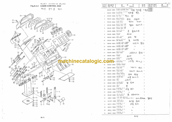 Furukawa HCR12 Drill Rig Parts Manual - Image 4