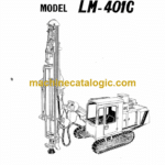Ingersoll Rand LM401C Crawler Drilling Rigs Parts Manual (41062)
