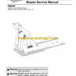 BT PMX45 Electric Pallet Truck Master Service Manual