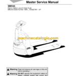 BT SMX45 Electric Pallet Truck Master Service Manual