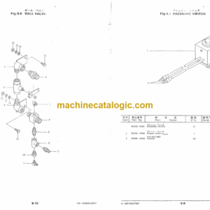 Furukawa HCR15S Series Drill Rig Parts Manual