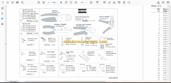 Atlas Copco L8(30)LF ROC Parts Manual - Image 2