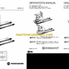 BT MX50 Forklift Operator and Parts Manual