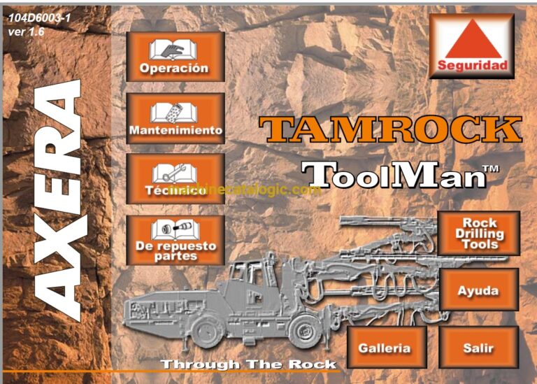 Sandvik Axera D06-226 Full Documents (Service, Operator, Maintenance Manual and Parts Catalog) [104D6003]