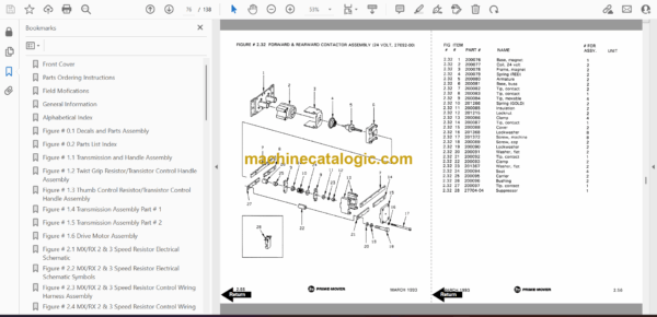 BT MX50 Forklift Operator and Parts Manual - Image 4