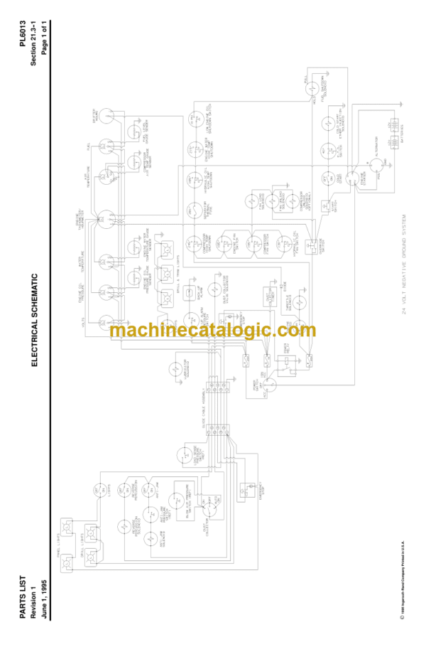 Ingersoll Rand ECM490 Crawler Drilling Machine Parts Manual (5179083) - Image 3