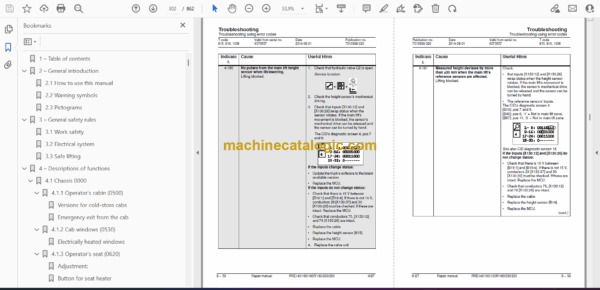 BT 8FBRE14, 8FBRE16, 8FBRE18, 8FBRE20, 8FBRE25 Electric Reach Truck Repair Manual - Image 2