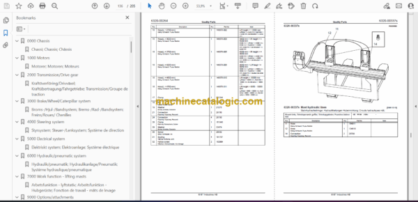 BT RR B6 Reach Truck Quality Parts Manual - Image 2