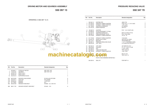 Sandvik DD320-40 Drill Rig Parts Manual (109D14093-1) - Image 3