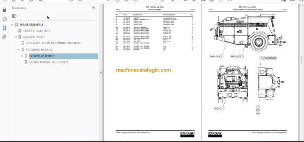 Sandvik DD321-40 Drilling Rig Full Documents (Service, Operator, Maintenance Manual and Parts Catalog) [113D25867] - Image 4