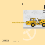 Volvo A25D Articulated Dump Truck Operators Manual