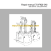 BT OME100H, OME100HC, OME120HW, OME120HWC Order Picker Repair Manual