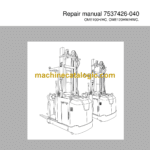 BT OME100H, OME100HC, OME120HW, OME120HWC Order Picker Repair Manual