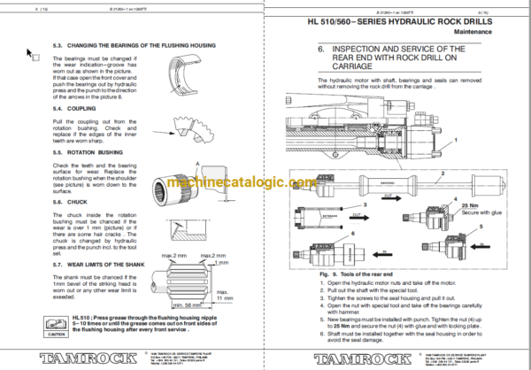 Sandvik Axera D06-226 Full Documents (Service, Operator, Maintenance Manual and Parts Catalog) [L02D3482] - Image 4