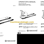 BT MX80 Forklift Operator and Parts Manual