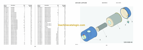 Atlas Copco L2D Rocket Boomer Parts Manual - Image 3