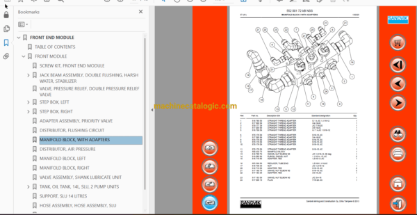 Sandvik DD321-40 Drilling Rig Full Documents (Service, Operator, Maintenance Manual and Parts Catalog) [113D25883] - Image 4