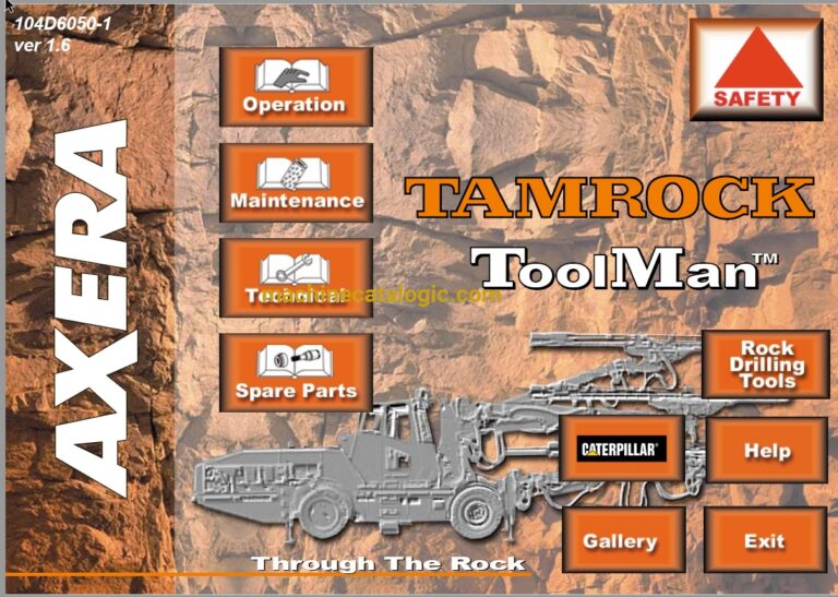 Sandvik Axera D07 RP-112 Full Documents (Service, Operator, Maintenance Manual and Parts Catalog) [104D6050]