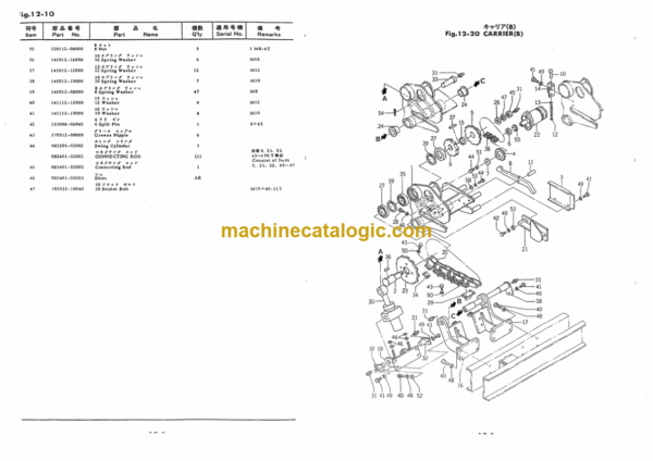 Furukawa HCR C300S Drill Rig Parts Manual - Image 4