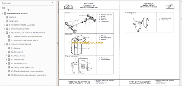 Sandvik Axera D07 RP-112 Full Documents (Service, Operator, Maintenance Manual and Parts Catalog) [104D6050] - Image 2