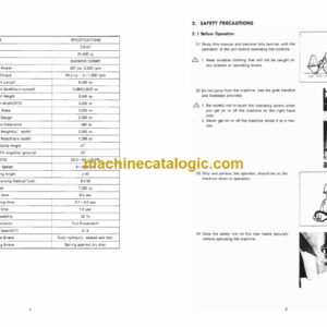 Daewoo Mega 400 Wheel Loader Operation and Maintenance Manual (4022-7059)