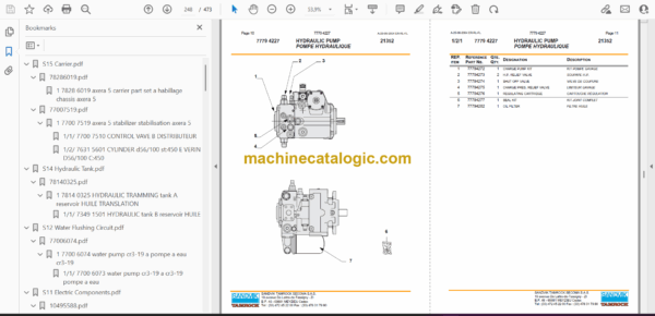 Sandvik Axera 5-126 Drill Rig Parts Manual (3926) - Image 2