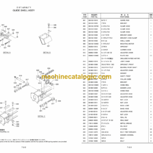 Furukawa HCR900 DS Drill Rig Parts Manual