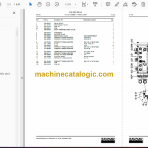Sandvik DX680 Drill Rig Parts Manual (109T14334-1)