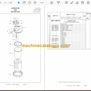 Atlas Copco T30 PowerROC Parts Manual
