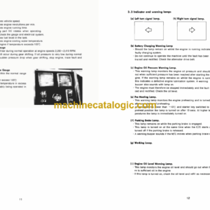 Daewoo Mega 300 Wheel Loader Operation and Maintenance Manual (4022-7071)
