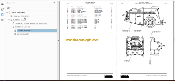 Sandvik DD321-40 Drilling Rig Full Documents (Service, Operator, Maintenance Manual and Parts Catalog) [113D25896] - Image 4