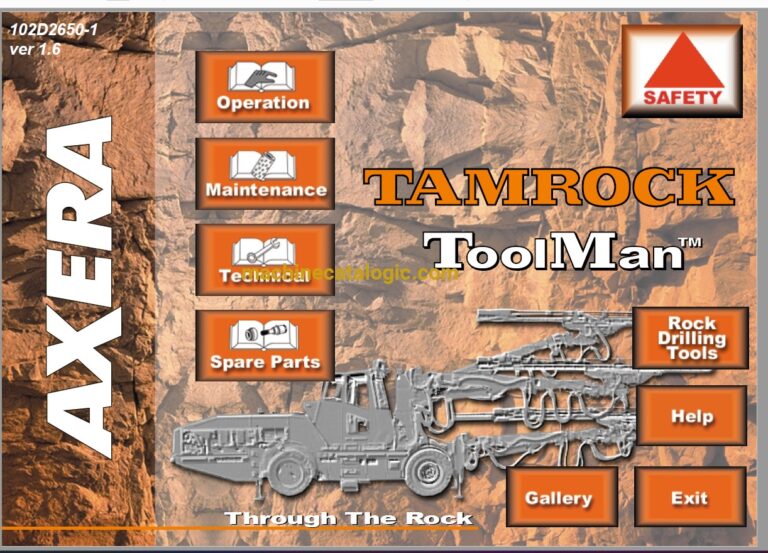 Sandvik Axera D07-260 Full Documents (Service, Operator, Maintenance Manual and Parts Catalog) [102D2650]