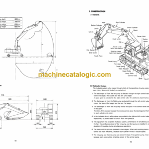 Daewoo DH130 Excavator Operation and Maintenance Manual (2022-7022)