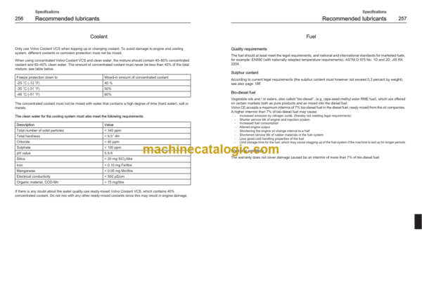 Volvo EC240C, EC290C Excavator Operators Manual - Image 4