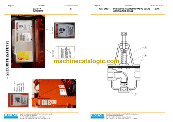 Sandvik DD310-40 Drill Rig Parts Manual (4645) - Image 4