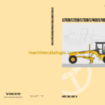 Volvo G710B, G720B, G730B, G740B, G780B, G726B, G746B Motor Grader Operators Manual