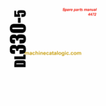 Sandvik DL330-5 Drill Rig Parts Manual (4472)