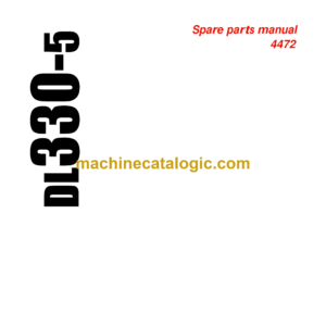 Sandvik DL330-5 Drill Rig Parts Manual (4472)