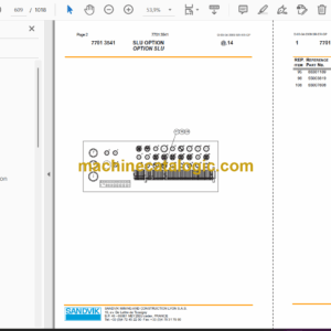 Sandvik DL330-5 Drill Rig Parts Manual (4472)