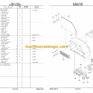 Furukawa HCR1200D, HCR1200ED, HCR1200EW, HCR1200EWW Drill Rig Parts Manual