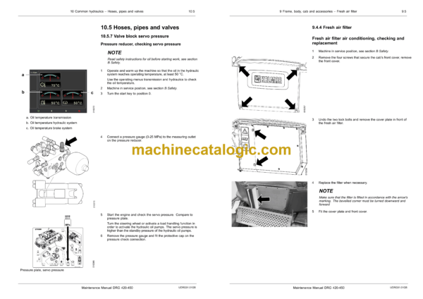Kalmar DRG 420–450 Reachstackers 42-45 tonnes Maintenance Manual - Image 3