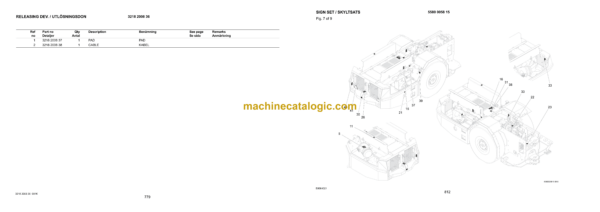 Atlas Copco S7 Scooptram Parts Manual (8997441400) - Image 4