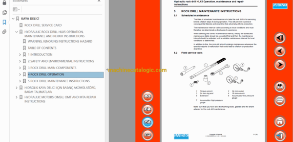 Sandvik DD320S Drilling Rig Full Documents (Service, Operator, Maintenance Manual and Parts Catalog) [118D53585] - Image 3