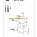 BT PPO 1500 MX, OS 1.0, OS 1.0 W, OS 1.0 HW, OS 1.0 WL, OS 1.2 CB, OS 1.8 X, OS 2.0, OS 3.0 Electric Order Picker Master Service Manual