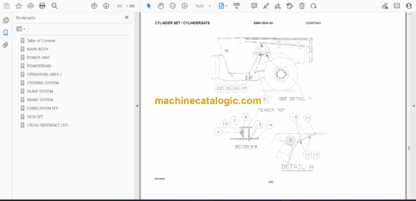 Atlas Copco MT2000 Minetruck Parts Manual (8997067300) - Image 2