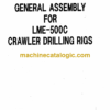 Ingersoll Rand LME500C Crawler Drilling Rigs Parts Manual