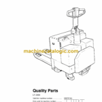 BT LT2200 Electric Pallet Truck Quality Parts Manual