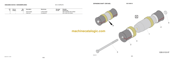 Atlas Copco D7-11, D7-11+ ROC Parts Manual - Image 4