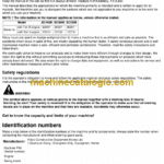 Volvo EC460B, EC360B, EC330B Excavator Operators Manual