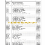 Ingersoll Rand ECM660-4 Crawler Drilling Machine Parts Manual (Y009359C0)